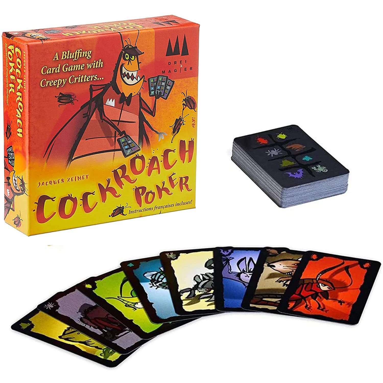 Cockroach Poker Card Game 